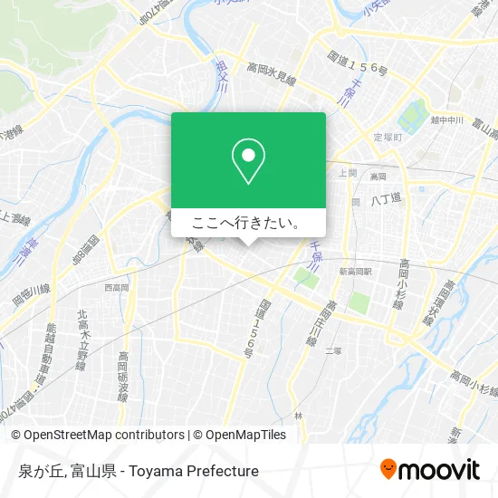 泉が丘地図