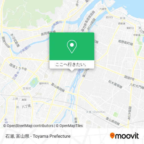 石瀬地図