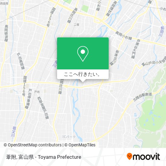 葦附地図