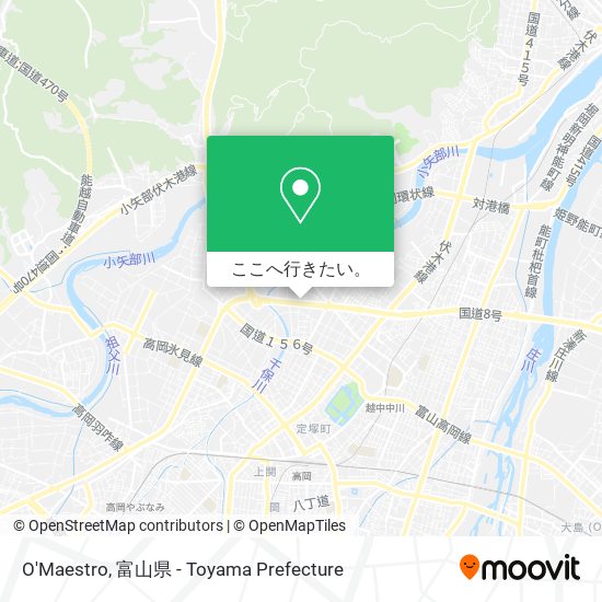 O'Maestro地図