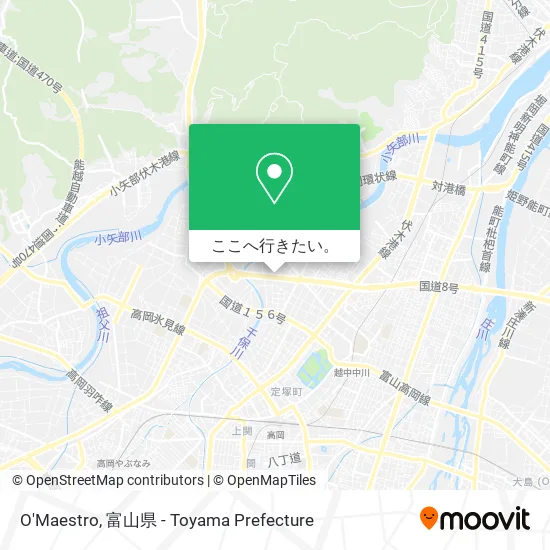 O'Maestro地図