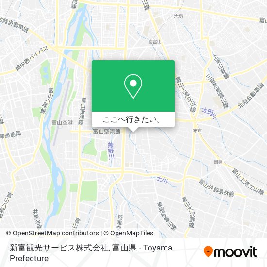 新富観光サービス株式会社地図