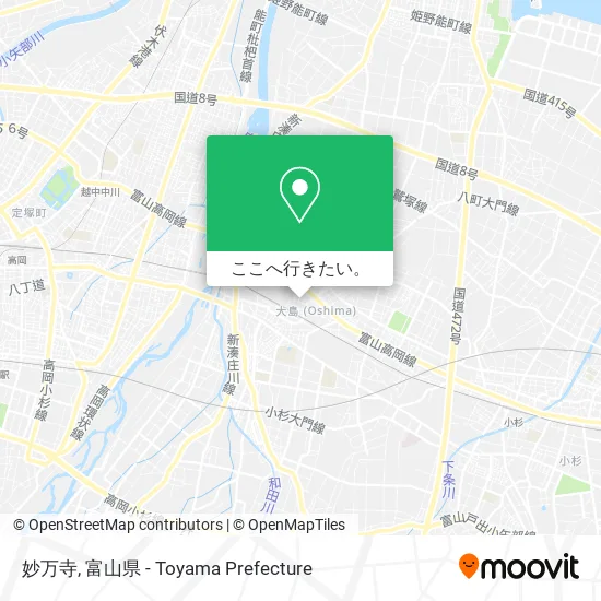妙万寺地図