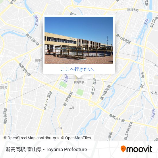 新高岡駅地図