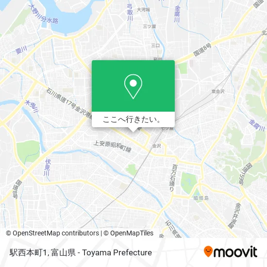 駅西本町1地図