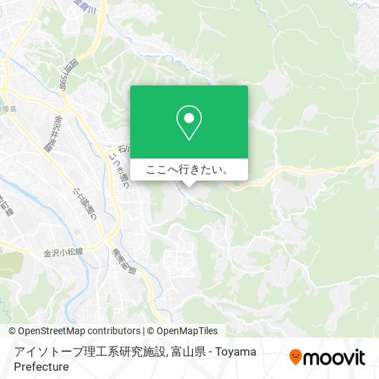 アイソトープ理工系研究施設地図