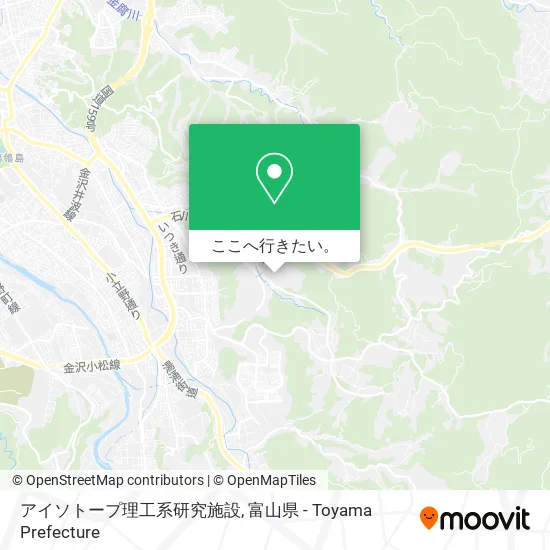 アイソトープ理工系研究施設地図