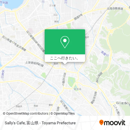 Sally's Cafe地図