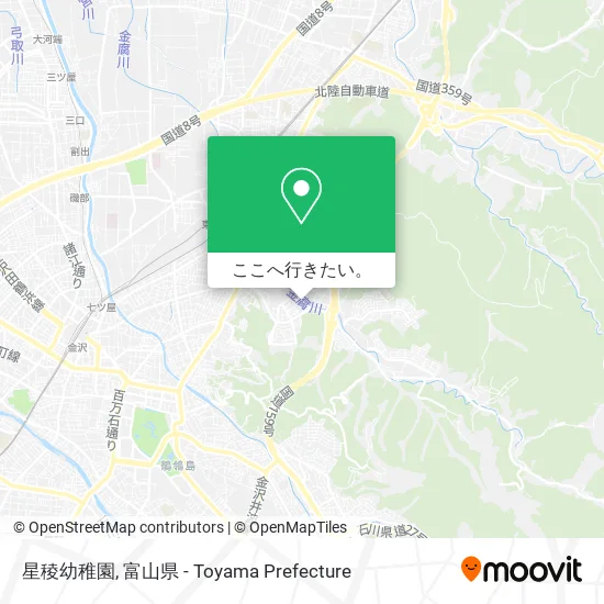 星稜幼稚園地図