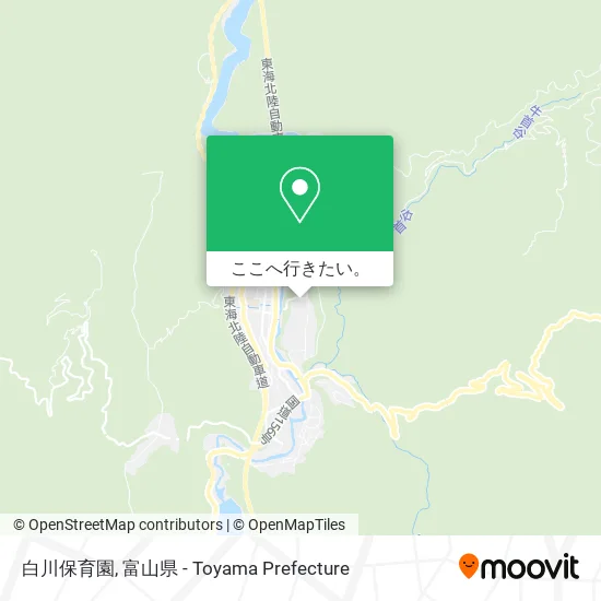 白川保育園地図
