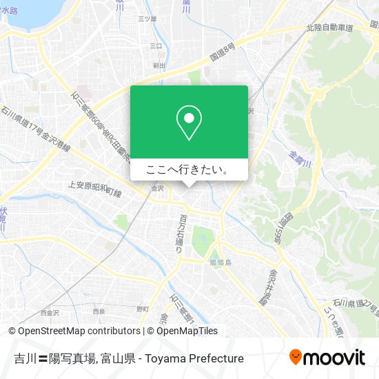 吉川〓陽写真場地図