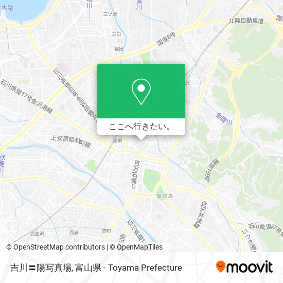 吉川〓陽写真場地図