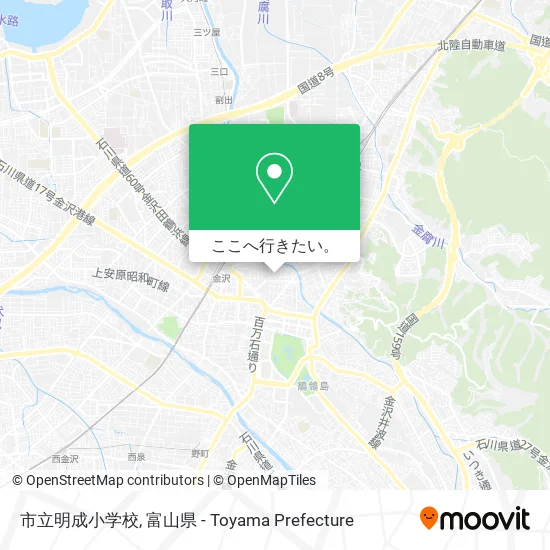 市立明成小学校地図