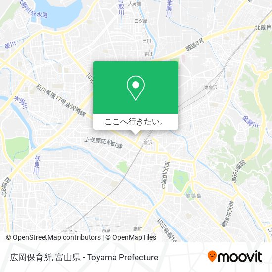 広岡保育所地図