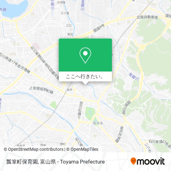 瓢箪町保育園地図