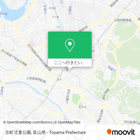 京町児童公園地図