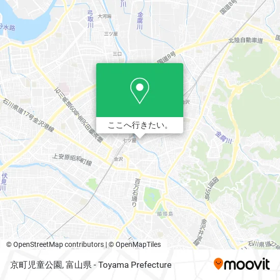 京町児童公園地図