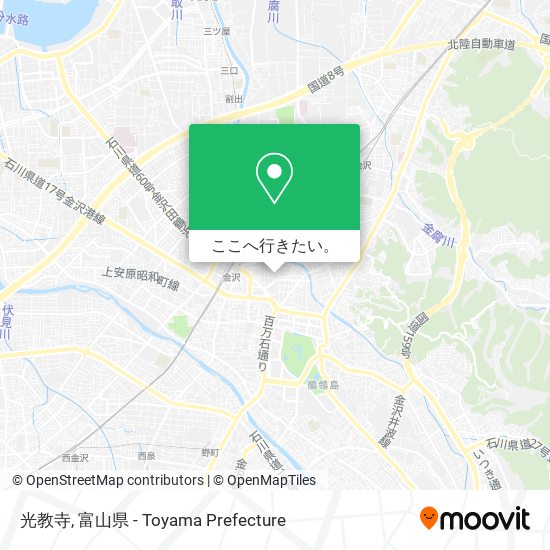 光教寺地図