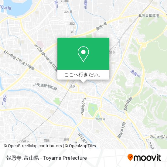 報恩寺地図