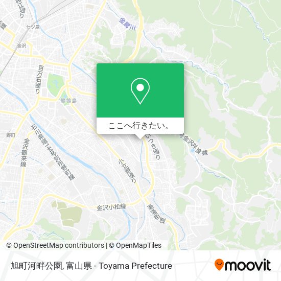 旭町河畔公園地図