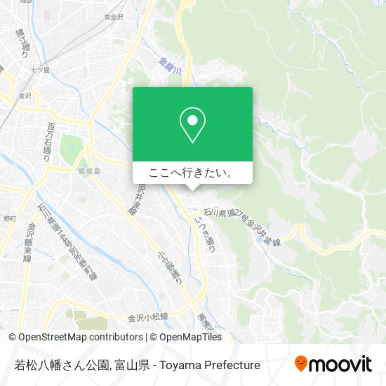 若松八幡さん公園地図