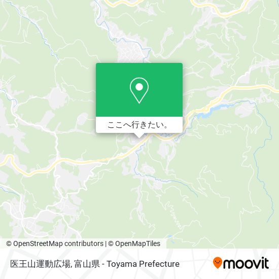 医王山運動広場地図