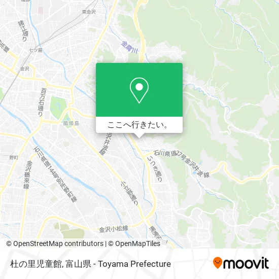 杜の里児童館地図