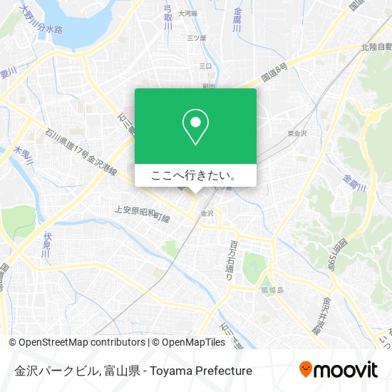 金沢パークビル地図