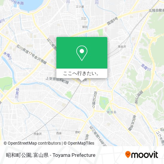 昭和町公園地図