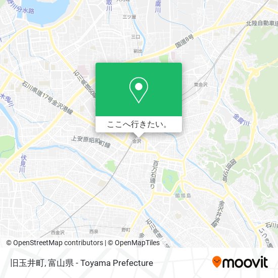 旧玉井町地図