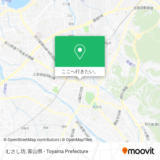 むさし坊地図