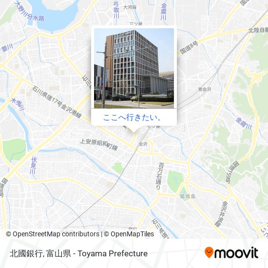 北國銀行地図