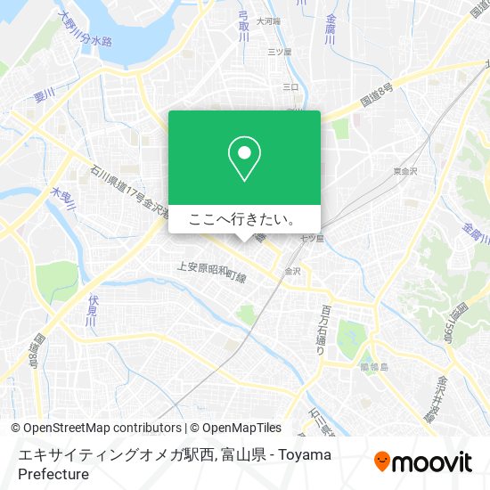 エキサイティングオメガ駅西地図