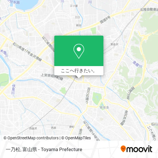 一乃松地図