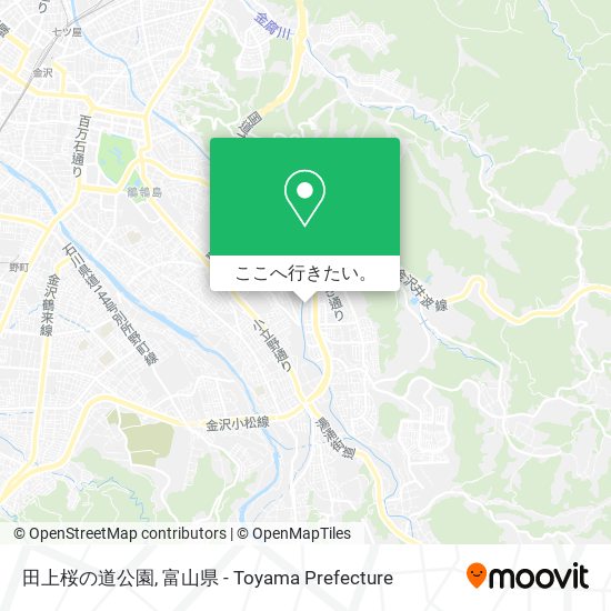 田上桜の道公園地図