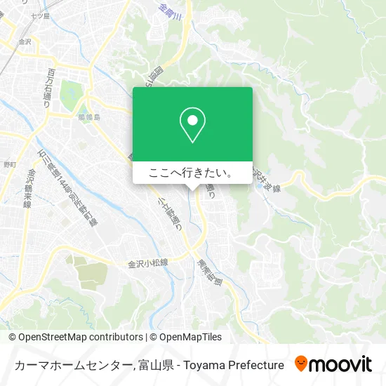 カーマホームセンター地図