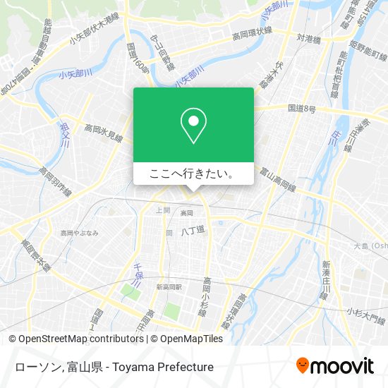 ローソン地図