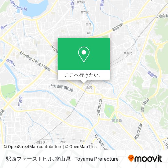 駅西ファーストビル地図