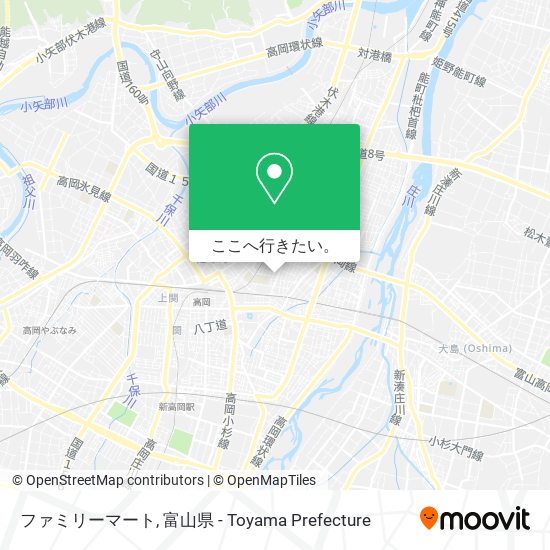ファミリーマート地図