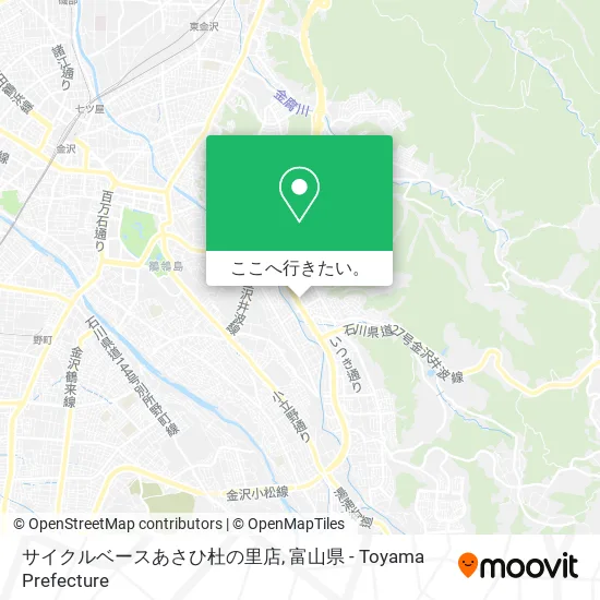 サイクルベースあさひ杜の里店地図