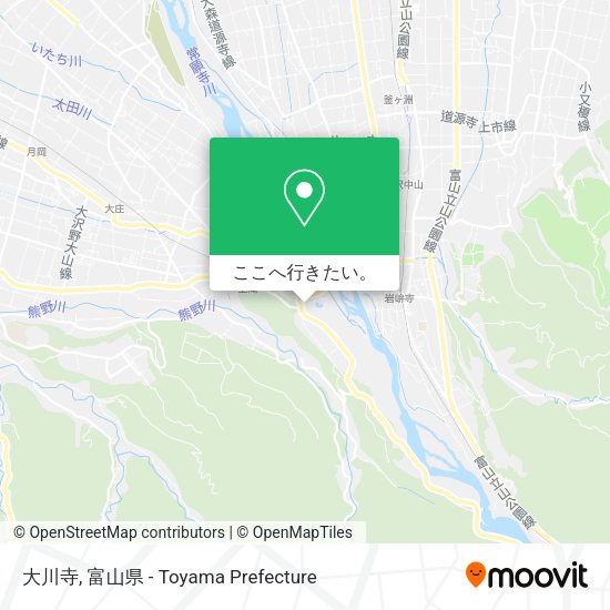 大川寺地図