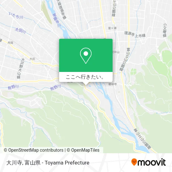 大川寺地図