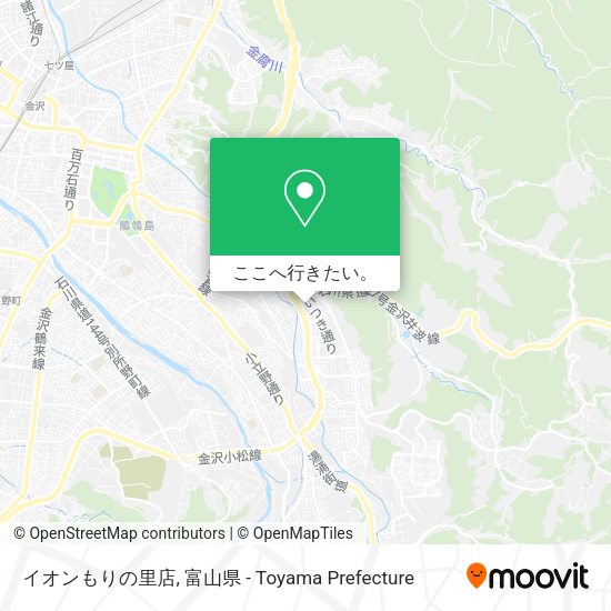 イオンもりの里店地図