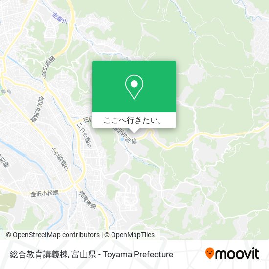 総合教育講義棟地図