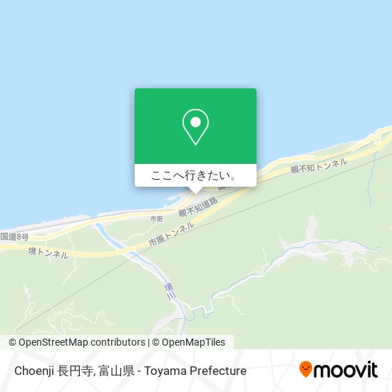 Choenji 長円寺地図
