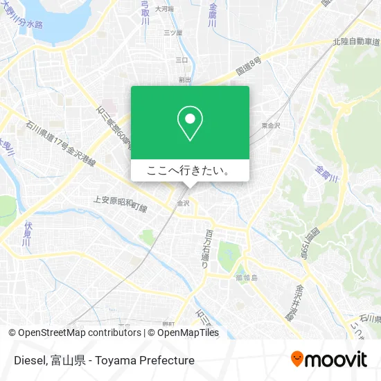 Diesel地図
