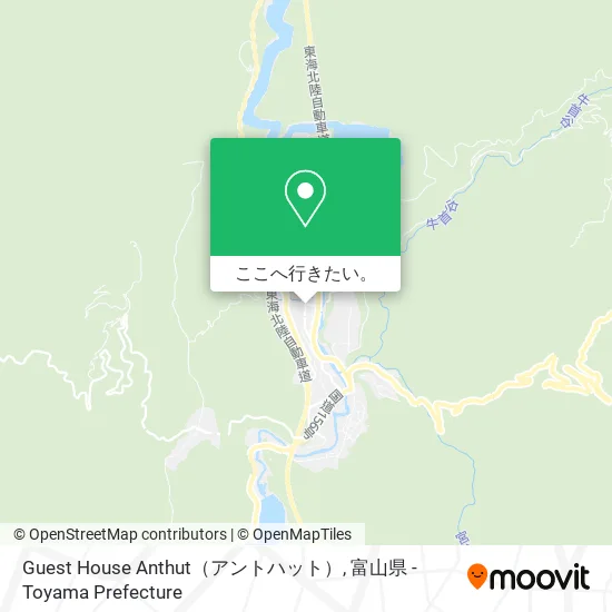 Guest House Anthut（アントハット）地図