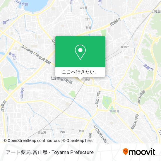 アート薬局地図