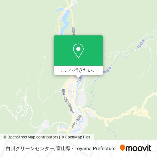 白川クリーンセンター地図