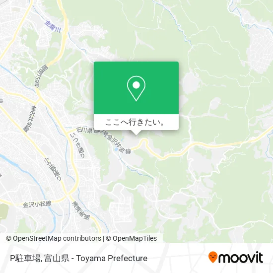 P駐車場地図